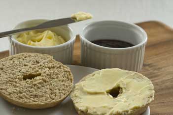 
Sprouted grains can be used in most kinds of dough for baked goods.
